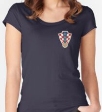 Croatia National Football Team Women's Fitted Scoop T-Shirt