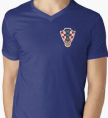 Croatia National Football Team Men's V-Neck T-Shirt