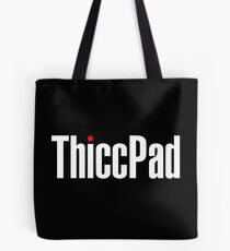 ThiccPad - Black Version Tote Bag
