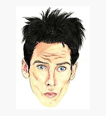 Derek Zoolander - Blue Steel Photographic Print