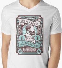 BARBER SHOP Men's V-Neck T-Shirt