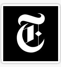 New York Times Magazin Impressum Sticker