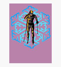 Cross-country skiing Photographic Print