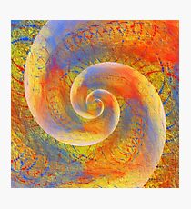 Abstract vortex fractal Photographic Print