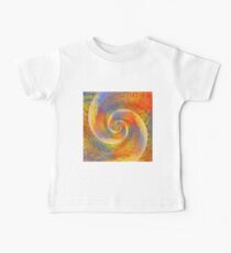 Abstract vortex fractal Baby Tee