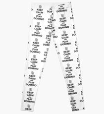Keep calm and play Domino Leggings