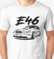 E46 compact & quot; Dirty & quot; Unisex T-Shirt