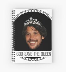 god save queen bob (1) Spiral Notebook