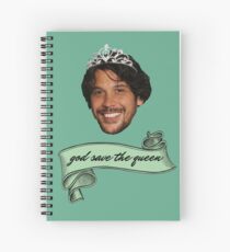 god save queen bob (2) Spiral Notebook