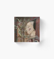 portrait of a women Acrylic Block