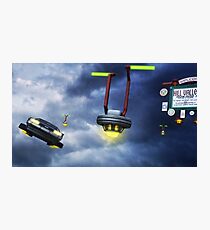 Welcome to Hill Valley - Please Fly Safely Photographic Print