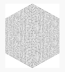 Cubed Photographic Print