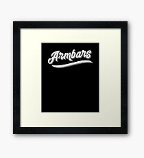 Armbars BJJ Brazilian Jiu-Jitsu MMA Grappling Framed Print