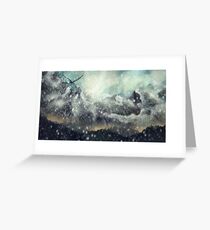 Snowstorm Greeting Card