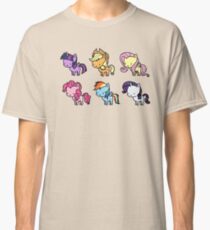MLP Mane6 chibi Classic T-Shirt