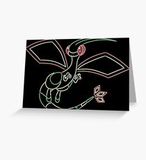 Minimalist Mystic Pokemon Greeting Card