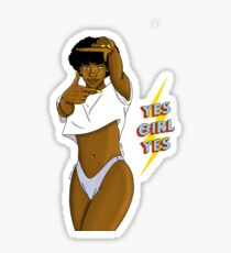 Strike A Pose Sticker
