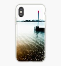 Rippling Tide at the Mouth of Shoreham Harbour iPhone Case
