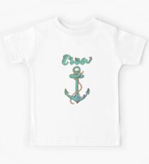 Crew Anchor Nautical Kids Tee