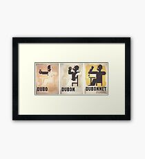 Vintage poster - Dubonnet Framed Print