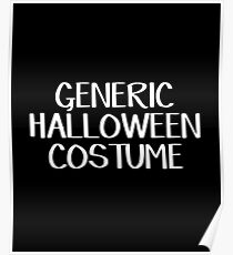 Generic Halloween costume Poster