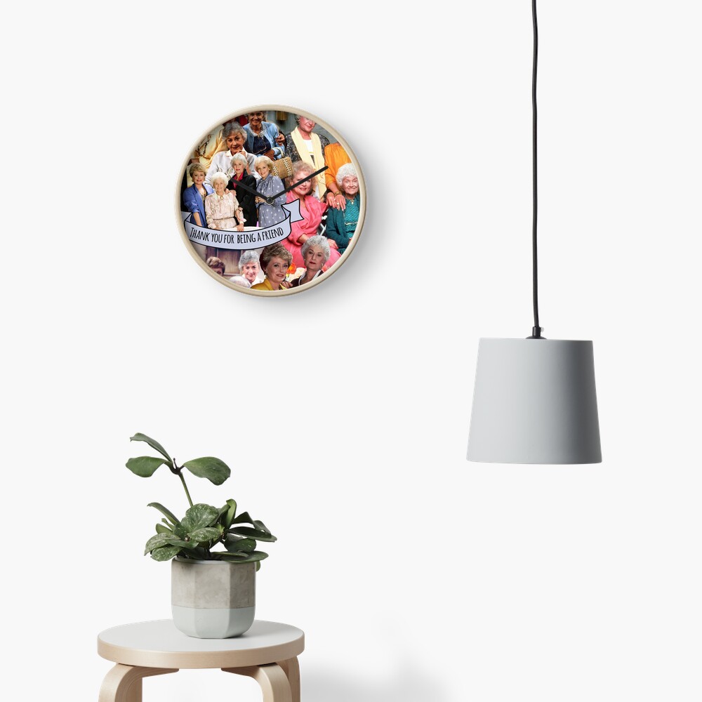 golden girls Clock