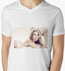 Scarlett Johansson Men's V-Neck T-Shirt
