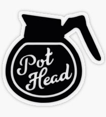 Pothead Transparent Sticker