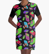 Gameboy Graphics Graphic T-Shirt Dress