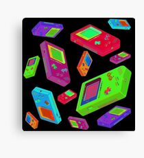 Gameboy Graphics Canvas Print