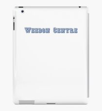 Weedon Centre iPad Case/Skin