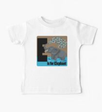 E-Elephant Baby Tee