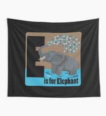 E-Elephant Wall Tapestry