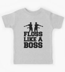 Floss Dance Floss Like A Boss Kids Tee