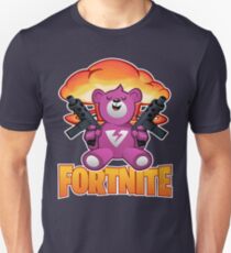 Fortnite Battle Royale Brite Gunner Pink Bear T-shirt Unisex T-Shirt