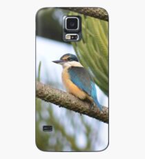 Kingfisher in the Norfolk Pine Case/Skin for Samsung Galaxy