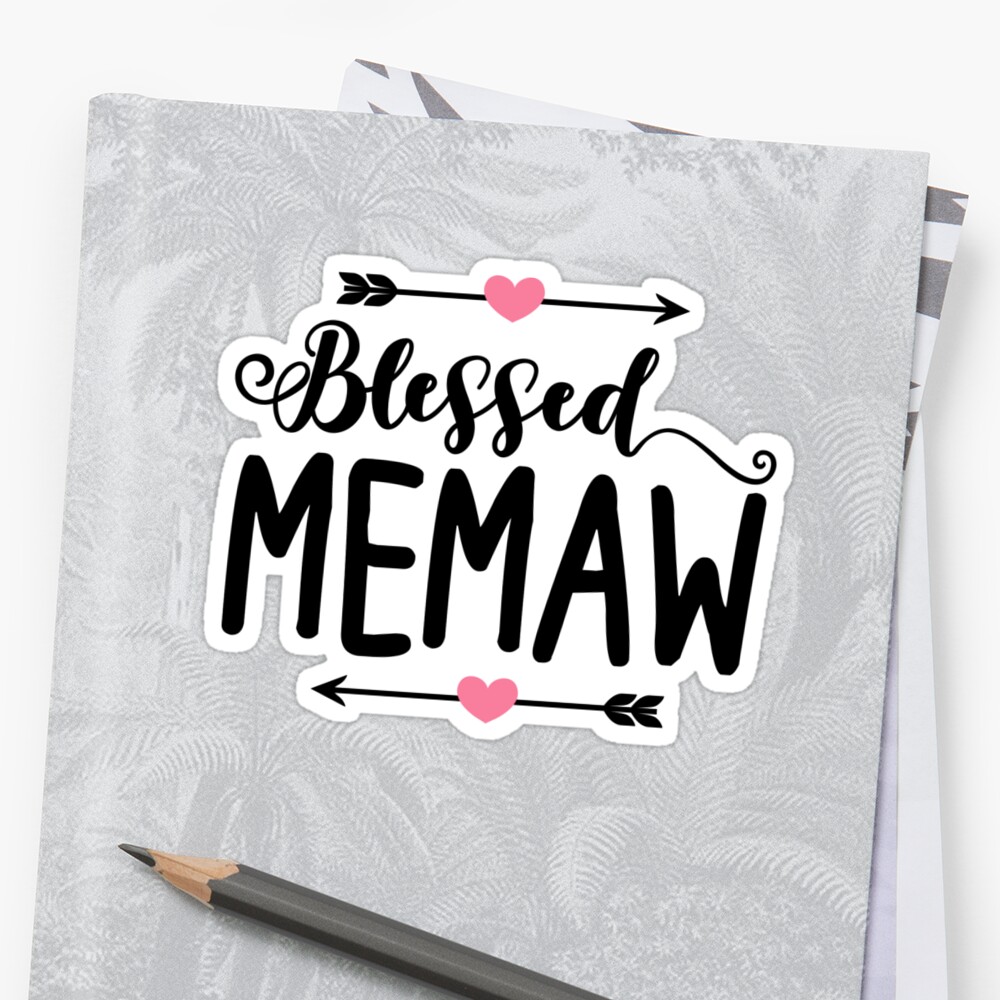 blessed memaw shirt