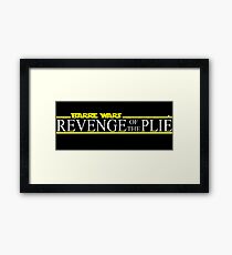 Episode III - Revenge of the Plié Framed Print