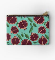 Pomegranate Garden Zipper Pouch