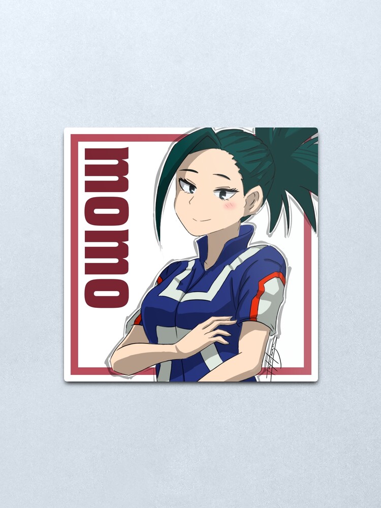 Boku No Hero Academia Momo Yaoyorozu Metal Print By Argonaut11