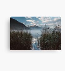 Lake Morning - Landscape and Nature Photography Canvas Print