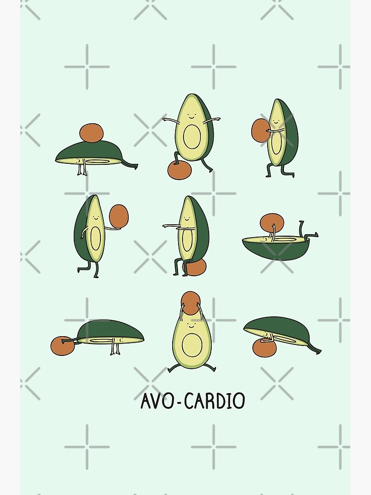 Avo-cardio by Milkyprint