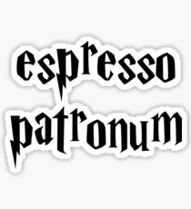 Espresso Patronum Sticker
