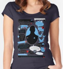 Connor_Quote Women's Fitted Scoop T-Shirt