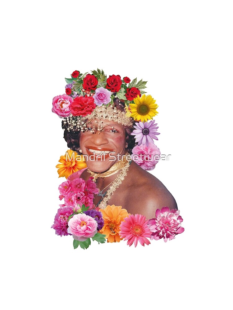 Flowerful Marsha P. Johnson by mandrilstwco