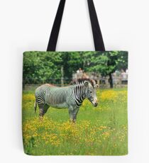 Surrounded by yellow flowers Tote Bag