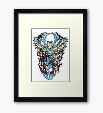 Crystalline - Owl Framed Print