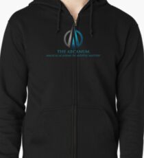 Arkanum - Reduziert Hoodie mit Reißverschluss