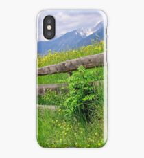 Grassland in Tyrol Austria iPhone Case