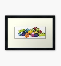 LEGO Tribute Framed Print